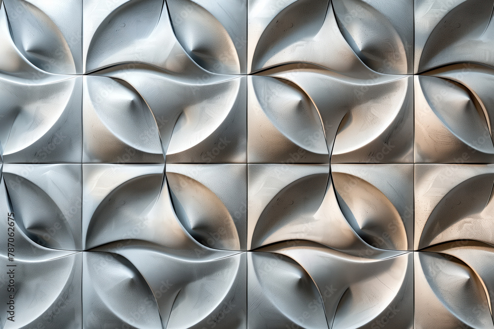 Poster sophisticated abstract 3d pattern. background image. created with generative ai technology.
