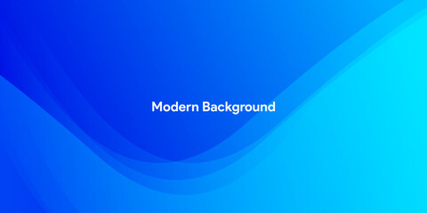 Trendy modern Memphis blue abstract with minimal wave background	