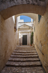 Matera street, Basilicata region, Italy - 787064211