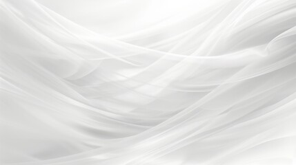 Fototapeta premium Abstract white background with smooth lines