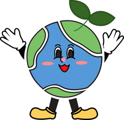 지구 세계 환경의 날 일러스트