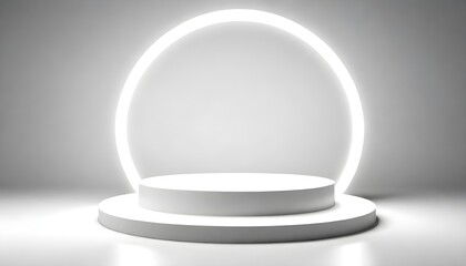 Podium-background-3D-light-tech-stage-future-platform-game-abstract--Podium-3D-background-technology-room-product-circle-glow-effect-portal-stand-studio-scene-white-design-ring-modern-display-space