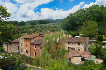 Serravalle Pistoiese, old village near Pistoia and Montecatini, Tuscany - 787065869