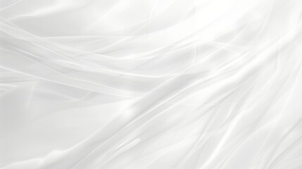 Fototapeta premium Abstract white background with smooth lines