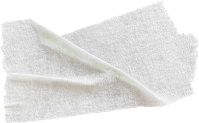 Beige Torn Paper Adhesive Masking Tape