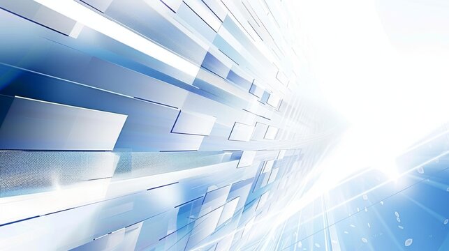 Modern Blue Abstract Business Background
