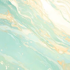 Soothing Artistic Marble Wallpaper Background with Watercolor Blends and Transparency for Design Projects