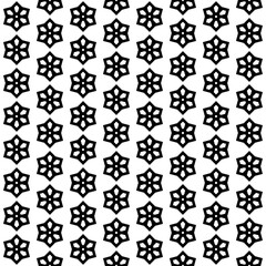 Great black and white ornament seamless pattern