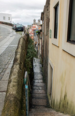 Fototapeta na wymiar Image of the streets of the Portuguese city of Porto