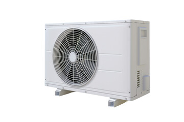 Air condition outdoor unit compressor
.isolated on white background