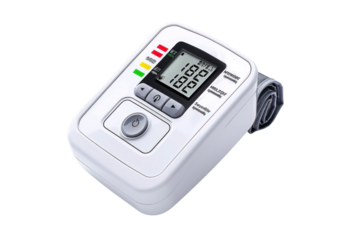 Digital blood pressure monitor
.isolated on white background