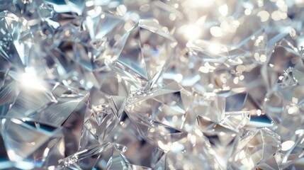 luxury diamond shiny sparkling crystal - obrazy, fototapety, plakaty