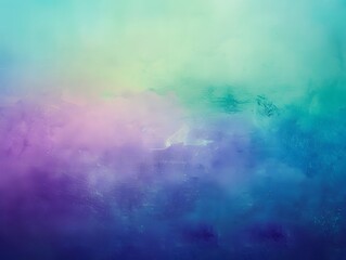 Obraz na płótnie Canvas Blue, purple, green gradient. Soft pastel color gradient.