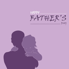 Happy fathers day stock vector