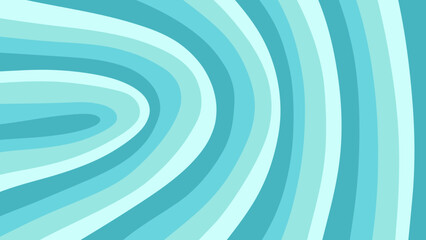 Green abstract background with waves