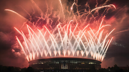 Celebratory Stadium Lights for Euro 2024: Festive Ambiance in Germany