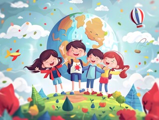 International Children's Day concept