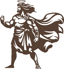 Hercules Son of Zeus Logo