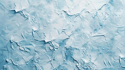 Stylish light blue wallpaper as background closeup view