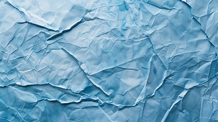 Stylish light blue wallpaper as background closeup view