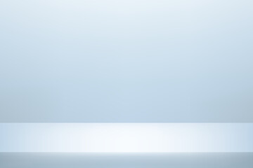 Grey studio room background. Space for selling products on the website. Grey background. Vector illustration.