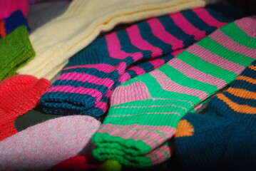 colorful baby socks