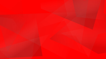 Bright red abstract shapes background graphic image