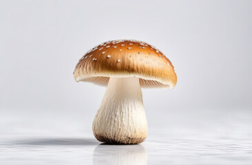 Mushrooms on a blurred background for your design solutions