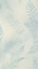 Frost fern, ice pattern, winters etch , water color, cartoon, animation 3D, vibrant - obrazy, fototapety, plakaty