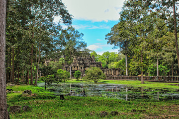 Fototapeta na wymiar Baphuaon Temple at Angkor Wat complex in Siem Reap, Cambodia