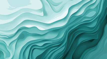 Beautiful turquoise abstract background. Cyan neutral