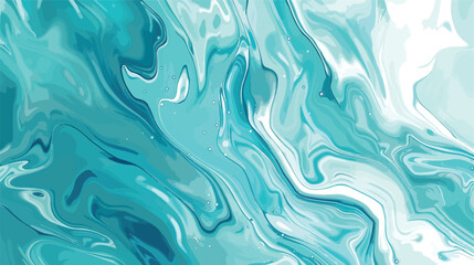 Fototapeta na wymiar Beautiful turquoise abstract background. Cyan neutral