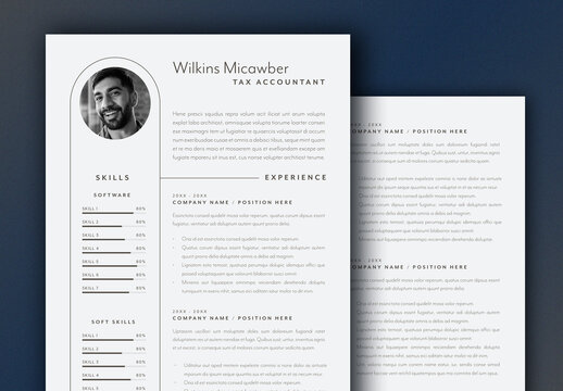 Minimalistic & Clean Resume