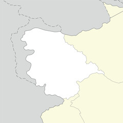 Location map of Jammu and Kashmir is a state of India
