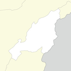 Location map of Nagaland is a state of India