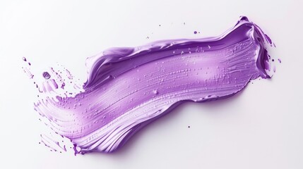 Lipstick purple isolated on white background
