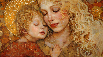 Mother and child - Happy Mother's Day 