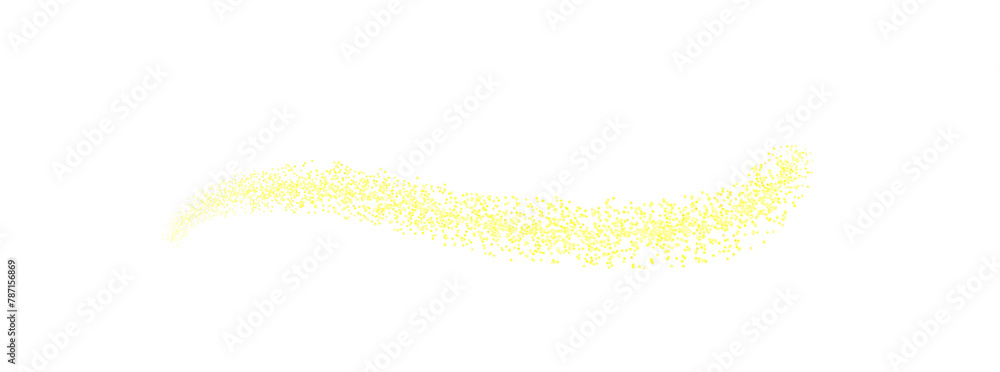 Poster glittering vector dust on a transparent background. golden sparkling lights. christmas holiday glow 