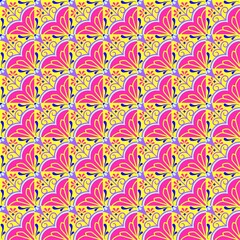 Digital paper, heart paper, seamless paper, seamless pattern, pattern, boho, boho pattern, paper