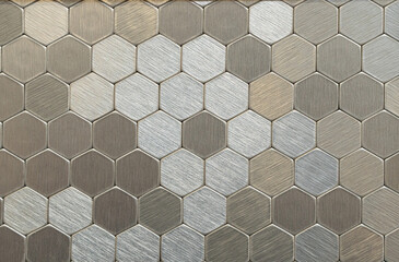 Kitchen Hexagon Mosaic Tiles, Bathroom Pattern, Kitchen Wall Decoration Texture Background