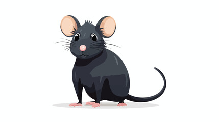 Ratmouse icon verminpest Vector illustration isolated
