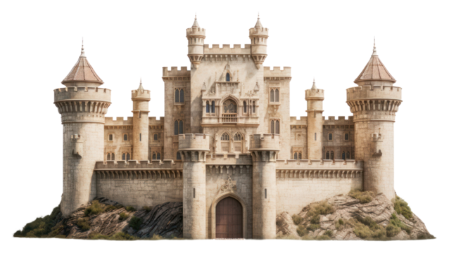 PNG Castle architecture building red