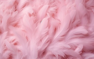 Soft Pink Feather Texture