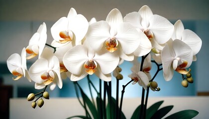white iris flowers