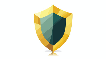 Shield security symbol icon vector illustration graph