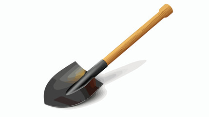 Shovel Icon Vector Vector illustration isolated on white