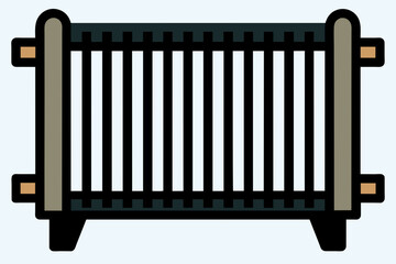 radiator vector illustration 