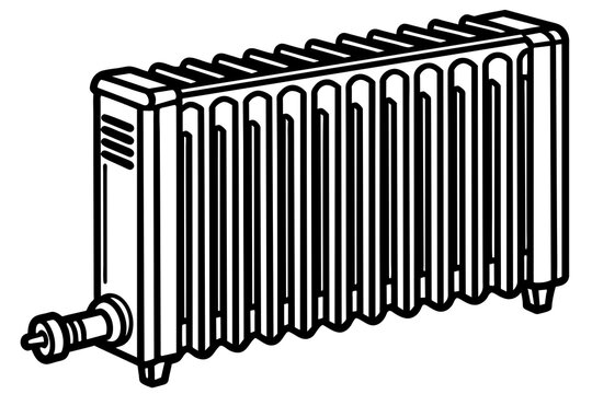recommend clip art: radiator silhouette illustration