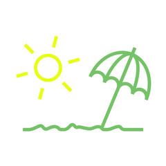 beach icon design
