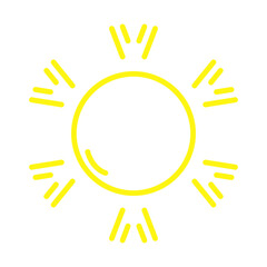 sun icon design